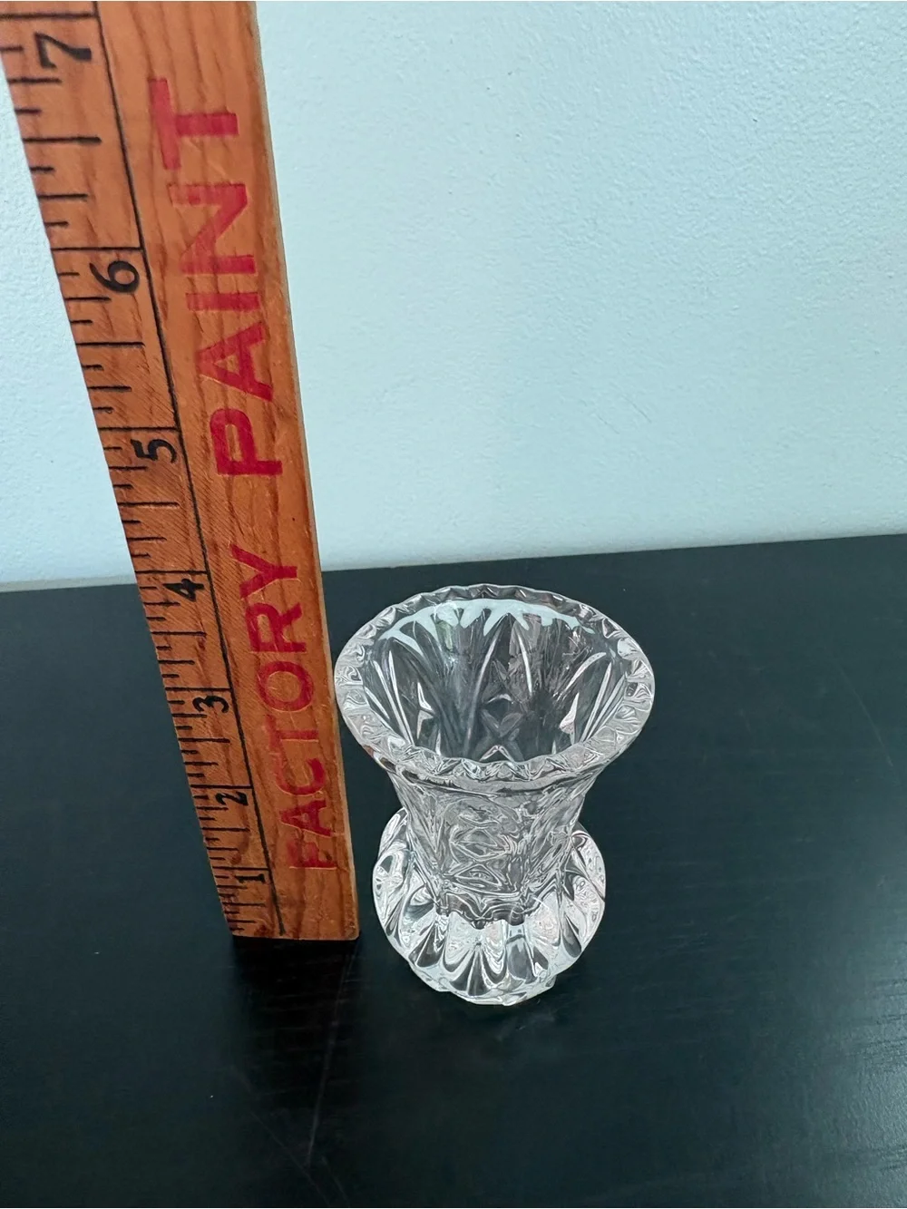 Vintage Crystal Bud Vase